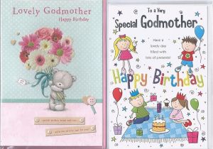 Happy Birthday Godmother Cards Godmother Happy Birthday From Godson Goddaughter Boy Girl