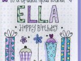 Happy Birthday Godmother Cards Personalised Godmother Birthday Card by Claire sowden