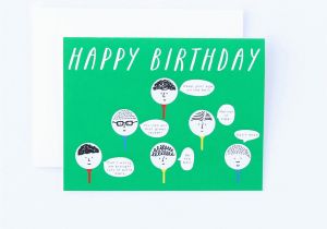 Happy Birthday Golf Quotes Golf Birthday Card Birthday Card Funny Golf Card Golfig