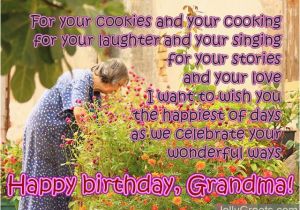 Happy Birthday Grandma Quotes Poems Birthday Poems for Grandma