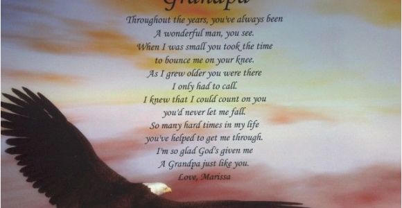 Happy Birthday Grandpa Quotes Poems Grandpa Poem Birthday Father 39 S Day or Christmas Gift