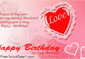 Happy Birthday Greeting Card for My Husband Birthday Ecard for Husband Greeting Cards