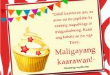 Happy Birthday Greetings Quotes Tagalog Happy Birthday Messages In Tagalog Wordings and Messages