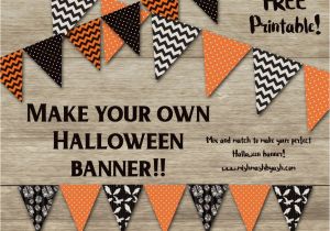 Happy Birthday Halloween Banner Printable Halloween Banner Free Halloween Printable Printable