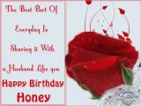 Happy Birthday Honey Quotes A Husband Like You Happy Birthday Honey Wishes Message