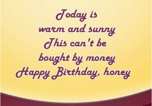 Happy Birthday Honey Quotes Happy Birthday Honey Quotes Wishesgreeting