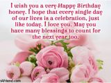 Happy Birthday Honey Quotes Honey Birthday Wishes Segerios Com