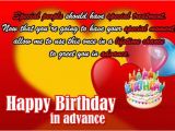 Happy Birthday In Advance Quotes Advance Happy Birthday Wishes and Images Birthdayfunnymeme