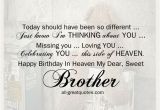 Happy Birthday In Heaven Quotes Brother Brother Birthday In Heaven Heaven Images Free Birthday
