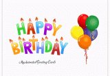 Happy Birthday Interactive Card Animated Birthday Cards for Facebook