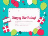 Happy Birthday Invites Template 12 Birthday Invitation Vector Images Happy Birthday