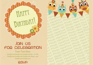 Happy Birthday Invites Template Happy Birthday Invitation Cards Happy Birthday