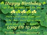 Happy Birthday Irish Quotes An Irish Birthday Wish Happy Birthday event