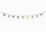 Happy Birthday James Banner Amazon Com Sterling James Co Happy 50th Birthday Banner