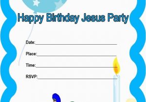 Happy Birthday Jesus Party Invitations Church House Collection Blog Printable Happy Birthday