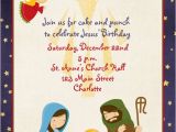 Happy Birthday Jesus Party Invitations Items Similar to Jesus Birthday Christmas Party Invitation