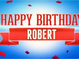 Happy Birthday Ka Banner Happy Birthday Robert Youtube