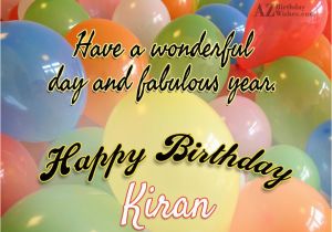 Happy Birthday Kiran Quotes Happy Birthday Kiran