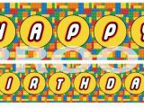 Happy Birthday Lego Font Banner Frontpage Tagged Quot Banners Quot Brickpartiesrus