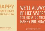 Happy Birthday Like A Sister Quotes Happy Birthday Sister In Law Greetings Wishes and Messages