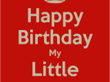 Happy Birthday Lil Brother Quotes Little Brother Birthday Quotes Quotesgram