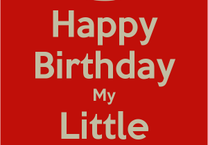 Happy Birthday Lil Brother Quotes Little Brother Birthday Quotes Quotesgram