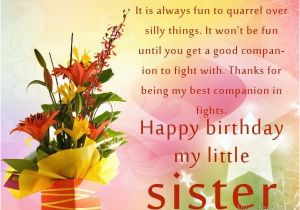 Happy Birthday Lil Sis Quotes Happy Birthday My Little Sister Pictures Photos and