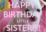 Happy Birthday Lil Sister Quotes Happy Birthday Little Sister Quotes Quotesgram