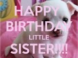 Happy Birthday Lil Sister Quotes Happy Birthday Little Sister Quotes Quotesgram