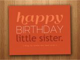 Happy Birthday Lil Sister Quotes Little Sister Birthday Quotes Funny Quotesgram