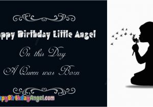 Happy Birthday Little Angel Quotes Happy Birthday Little Angel Images