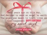 Happy Birthday Little Angel Quotes Heart touching Birthday Wishes for Girlfriend On Pinterest