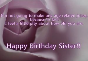 Happy Birthday Little Sister Funny Quotes Happy Birthday Older Sister Quotes Quotesgram