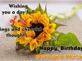Happy Birthday Ma Am Quotes Happy Birthday Wishes for Principal Birthday Messages