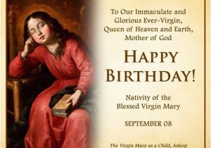 Happy Birthday Mama Mary Quotes Nativity Of the Blessed Virgin Mary Awestruck