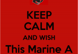 Happy Birthday Marine Cards Keep Calm and Wish This Marine A Happy Birthday Poster