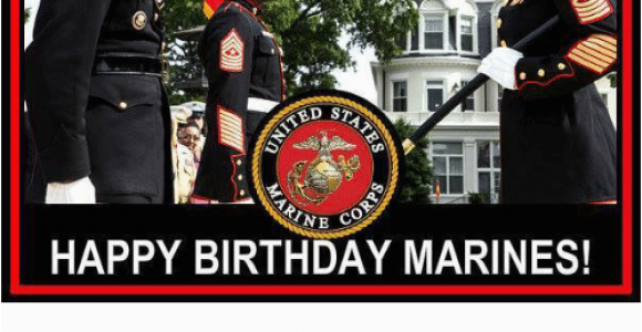 Happy Birthday Marine Cards Srd St Ine C Happy Birthday Marines Happy 241st Birthday