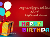 Happy Birthday May God Bless You Quotes Birthday Cards May God Bless You with Lots Of Love