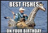 Happy Birthday Meme Fishing Giraffe Birthday Memes Wishesgreeting