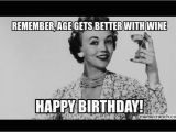 Happy Birthday Meme for A Woman Happy Birthday Card Meme Wine Birthday Pinterest