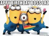 Happy Birthday Memes for Boss Happy Birthday Boss Lady Minions Minions Meme Generator