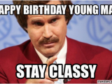 Happy Birthday Memes for Guys Happy Birthday Young Man