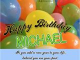 Happy Birthday Michael Quotes Happy Birthday Michael