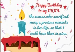 Happy Birthday Mom Card Messages Birthday Wishes for Mom Quotes and Messages