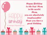 Happy Birthday Mom Card Messages Birthday Wishes for Mother 365greetings Com