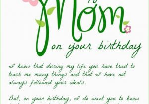 Happy Birthday Mom Card Sayings Happy Birthday Mom Birthday Wishes for Mom Funny Cards