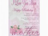 Happy Birthday Mom Cards From Daughter Happy Birthday Mother From Daughter Greeting Card Zazzle