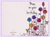 Happy Birthday Mommy Cards Happy Birthday Mom Cards to Print