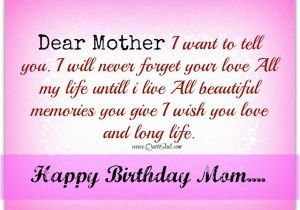 Happy Birthday Mommy Quotes Happy Birthday Mom Best Bday Wishes Images and Funny