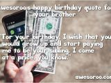 Happy Birthday Money Quotes 317 Best Happy Birthday Brother Status Quotes Wishes
